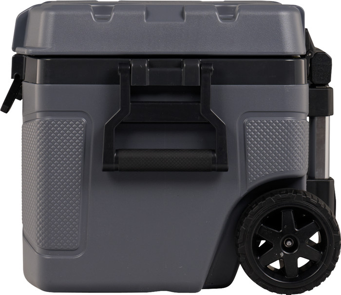 Igloo Trailmate 52 QT Carbonite Roller Cooler right side