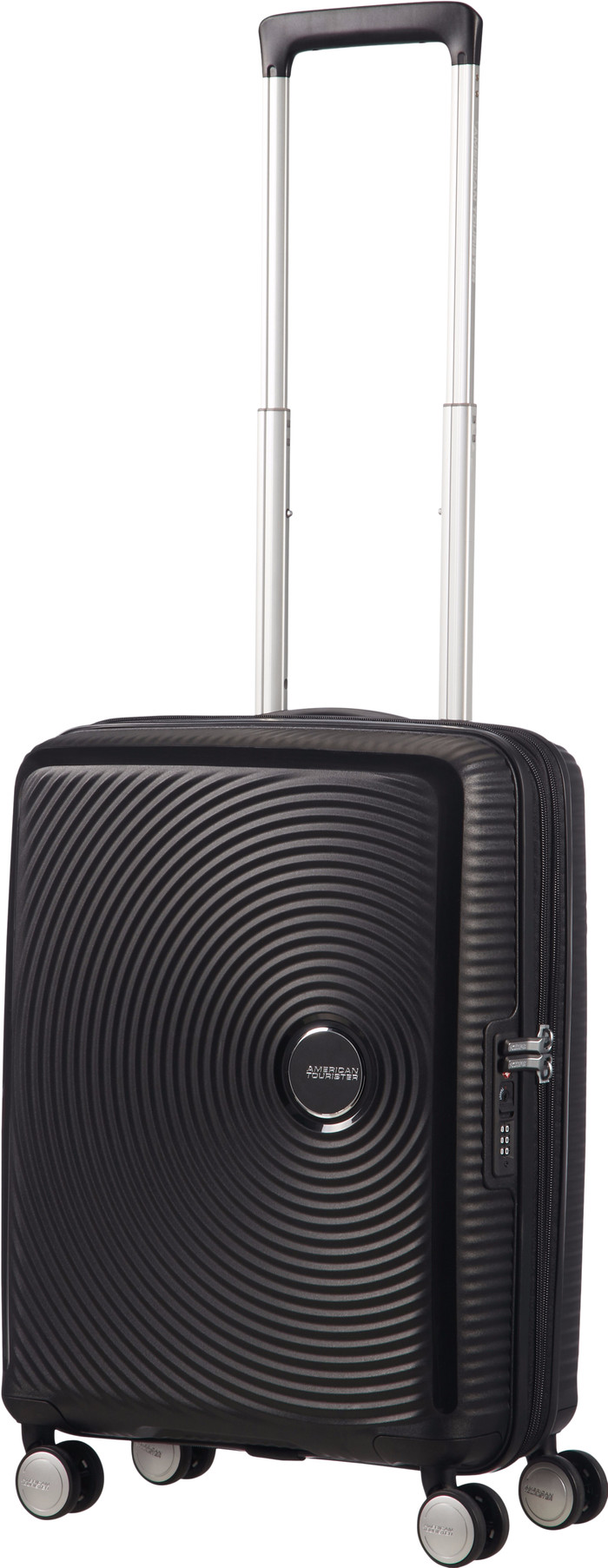 American Tourister Soundbox Expandable Spinner 55cm Bass Black Main Image
