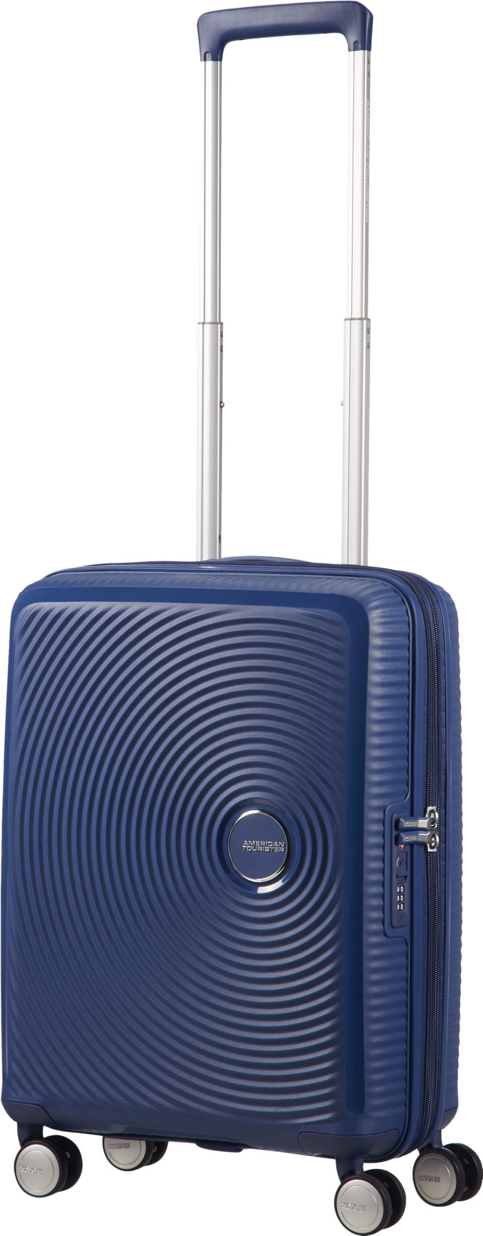 American Tourister Soundbox Expandable Spinner 55cm Midnight Navy Main Image
