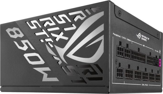 ASUS ROG Strix 850W Platinum rechterkant