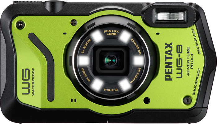 Pentax WG-8 Groen voorkant