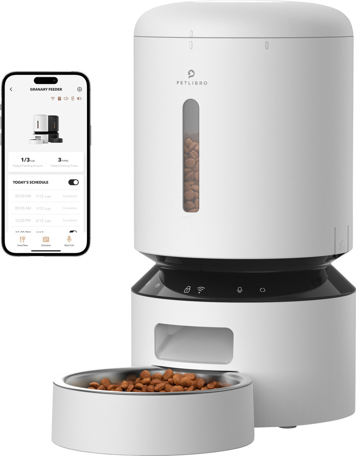 Petlibro Automatische Voerbak met Wifi PLAF103 Wit Main Image