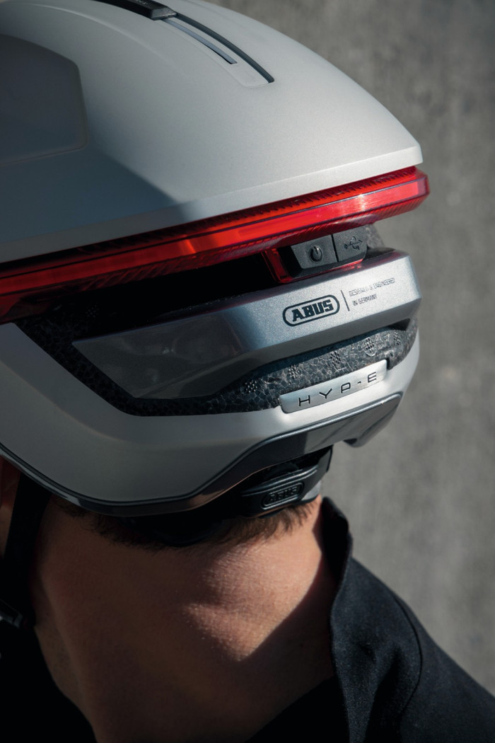 ABUS HYP-E Zilver S product in gebruik