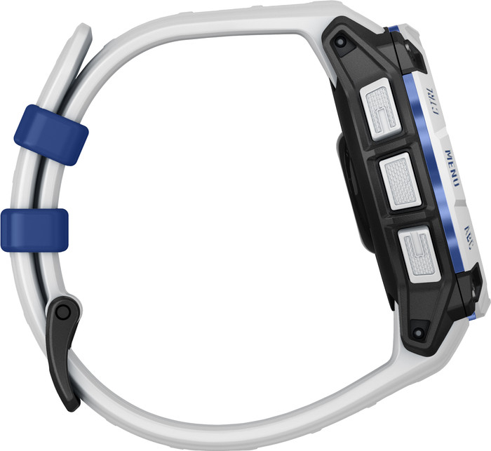 Garmin Instinct 3 Solar Wit 45 mm linkerkant