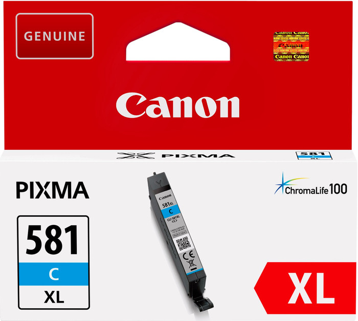 Canon CLI-581XL Cartridge Cyaan Main Image