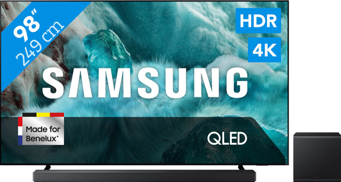 Samsung 98" QLED Q7FA 4K (2025) + Samsung HW-QS700F (2025) Main Image