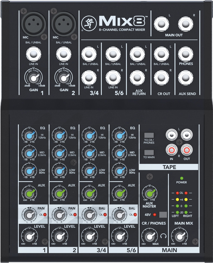 Mackie MIX 8 Main Image