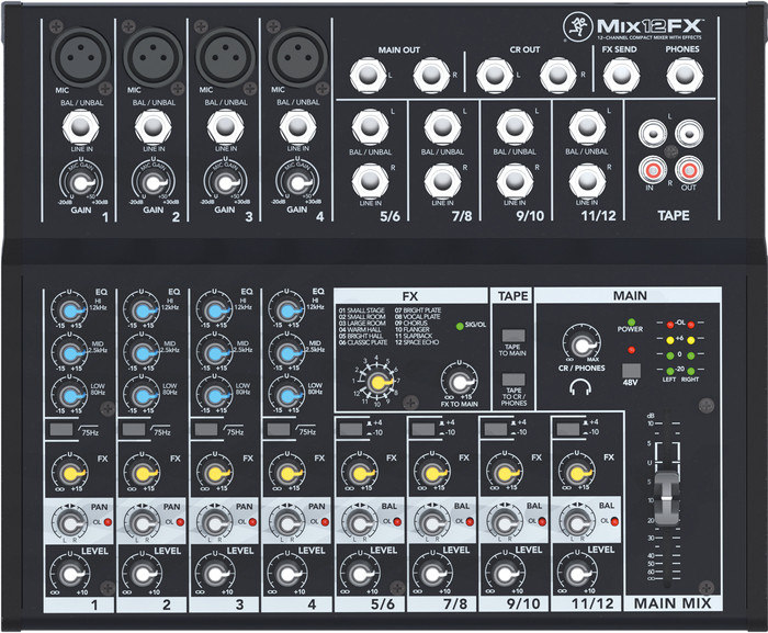 Mackie MIX12FX Main Image