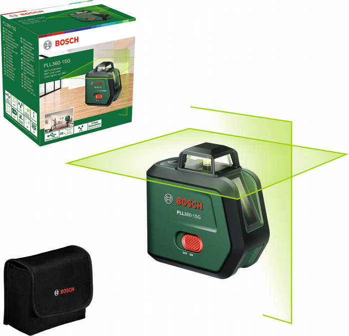 Bosch PLL360-15G verpakking