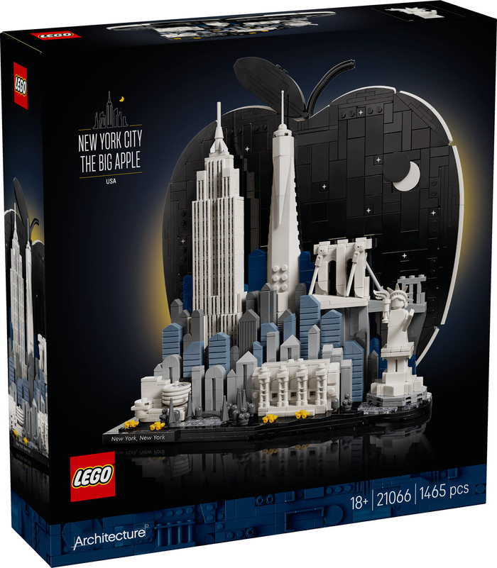 LEGO Architecture New York City: The Big Apple 21066 verpakking