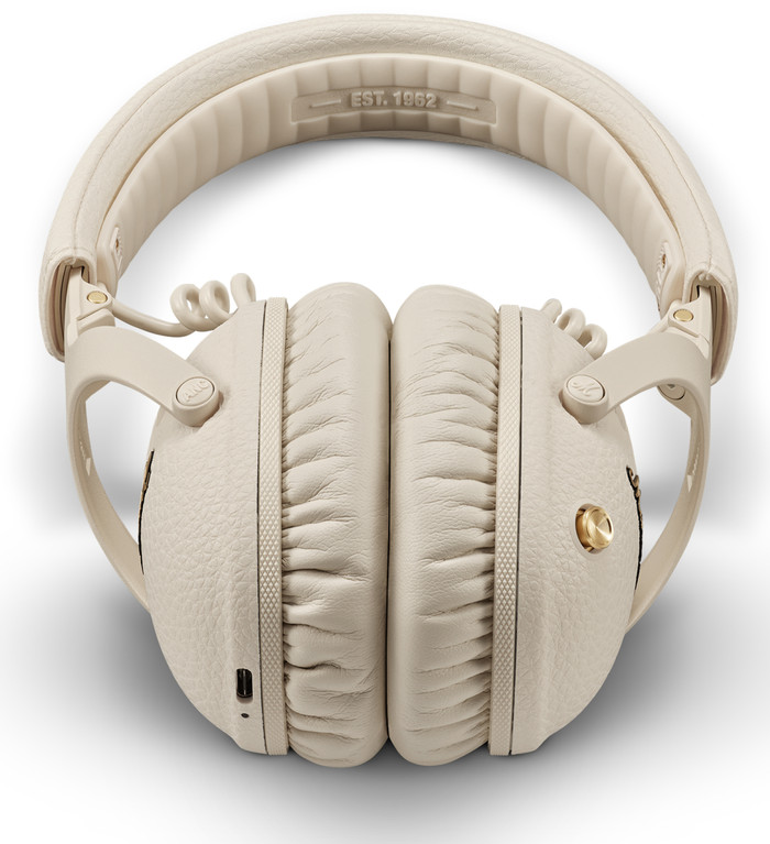 Marshall Monitor III ANC Cream front