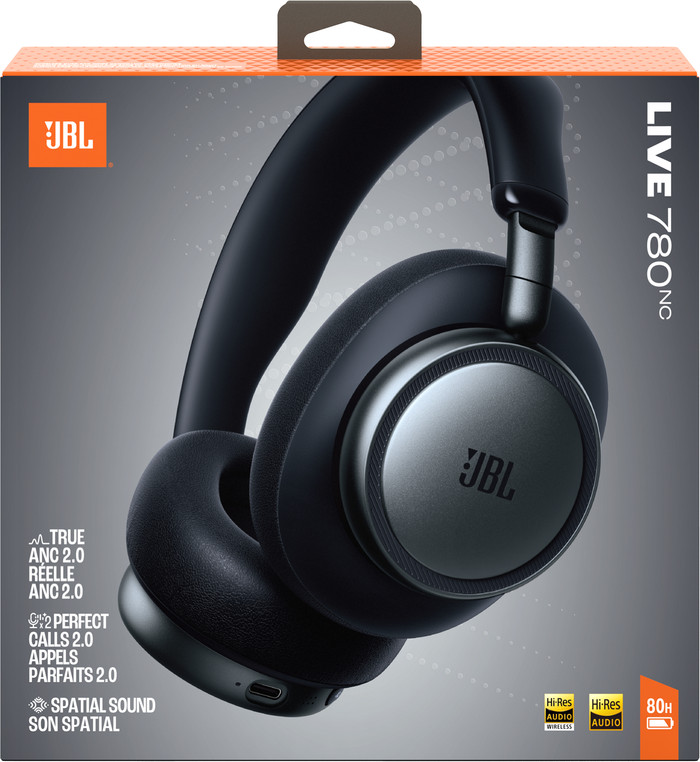 JBL Live 780NC Zwart verpakking