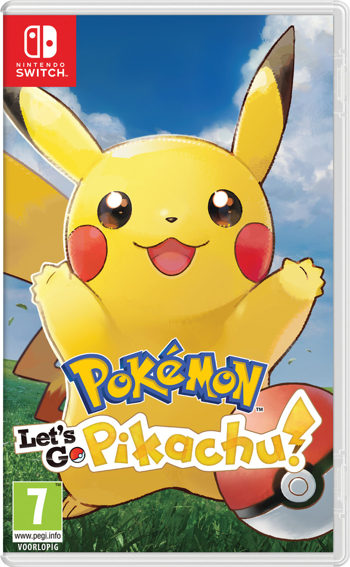 Pokemon Let's Go Pikachu Nintendo Switch Main Image