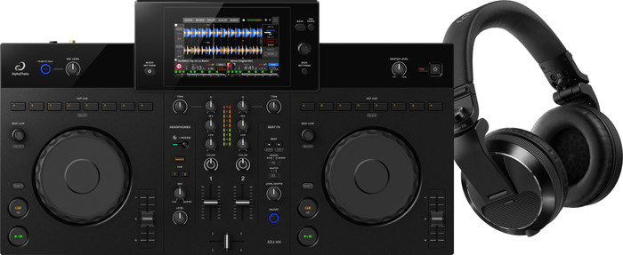 Alpha Theta XDJ-AN + Pioneer HDJ-X7 Main Image