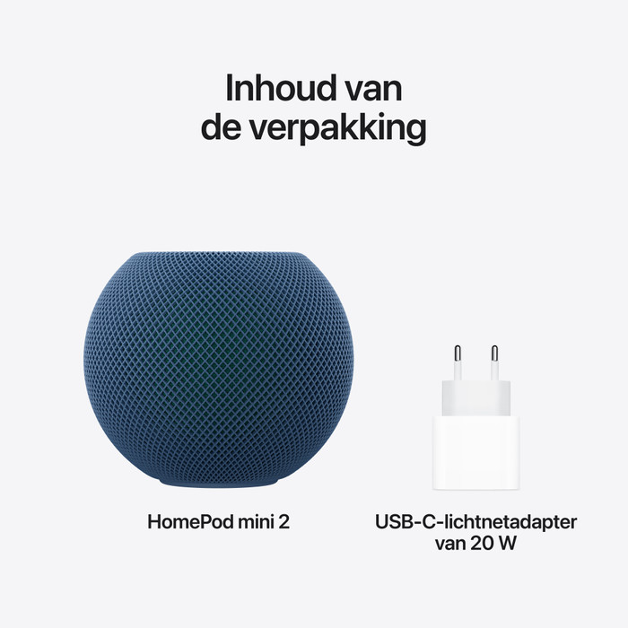 Apple HomePod mini 2 Blauw visual leverancier