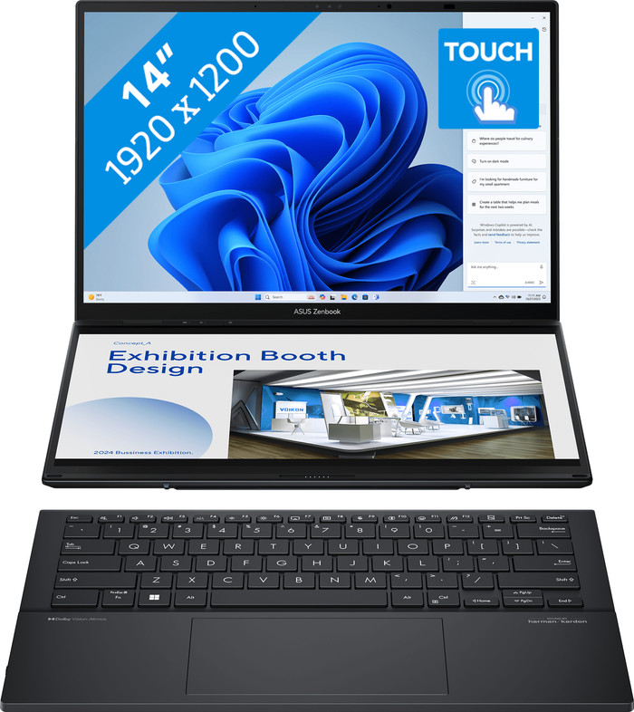 ASUS Zenbook Duo OLED Copilot+ PC UX8406CA-QL038W Main Image