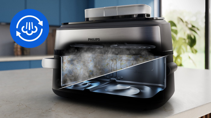 Philips Airfryer 5000 serie Megabasket NA565/02 visual leverancier