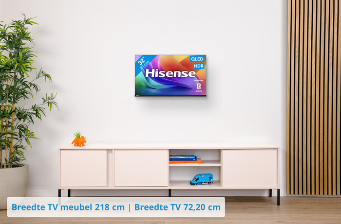 Hisense QLED 32" A59S (2026) visual Coolblue 1