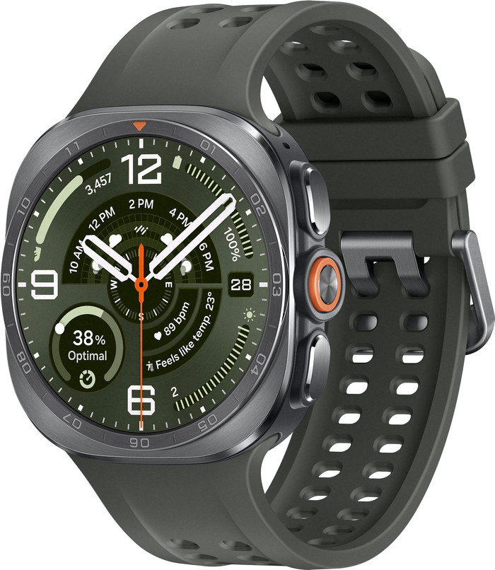 Samsung Galaxy Watch Ultra 2 5G Titanium Silver/Green 47mm Main Image