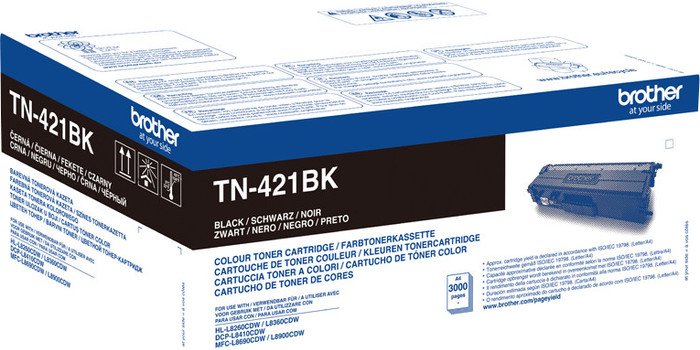 Brother TN-421 Toner Zwart Main Image