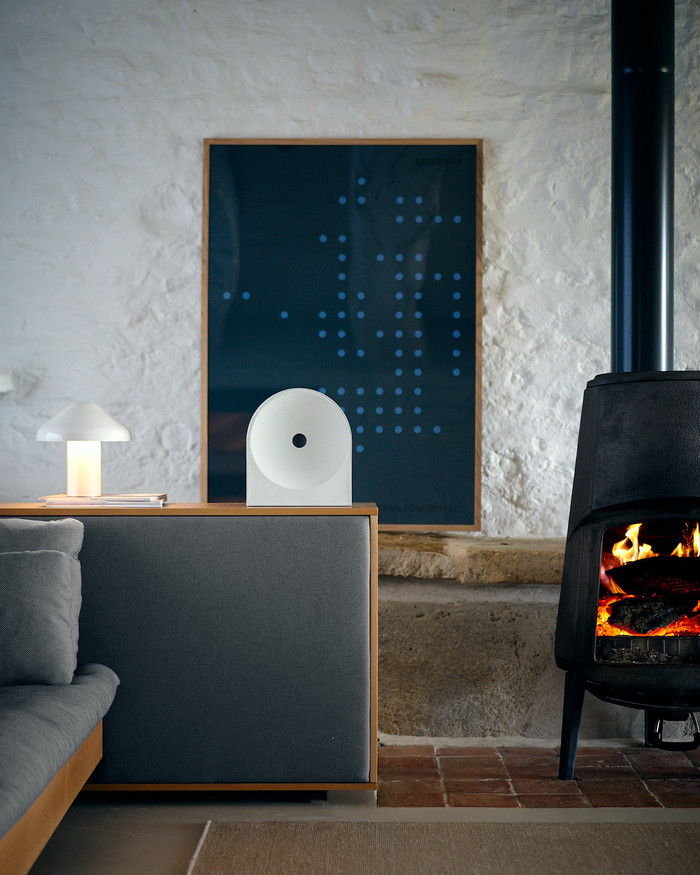 Samsung Music Studio 5 Wit product in gebruik