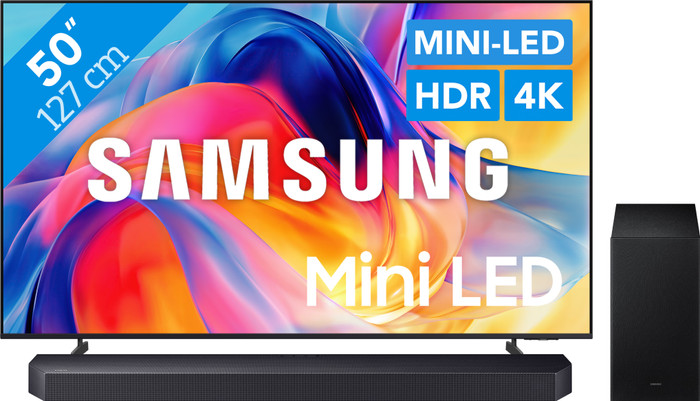 Samsung Mini-led 50" M73H (2026) + Samsung HW-Q600F (2025) Main Image