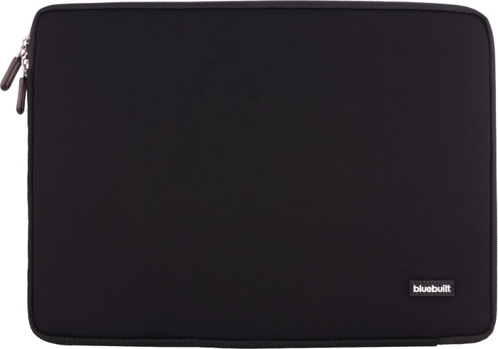 BlueBuilt Laptophoes voor Apple MacBook Neo Zwart voorkant