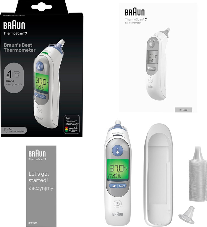 Braun ThermoScan 7 IRT6520WE accessoire