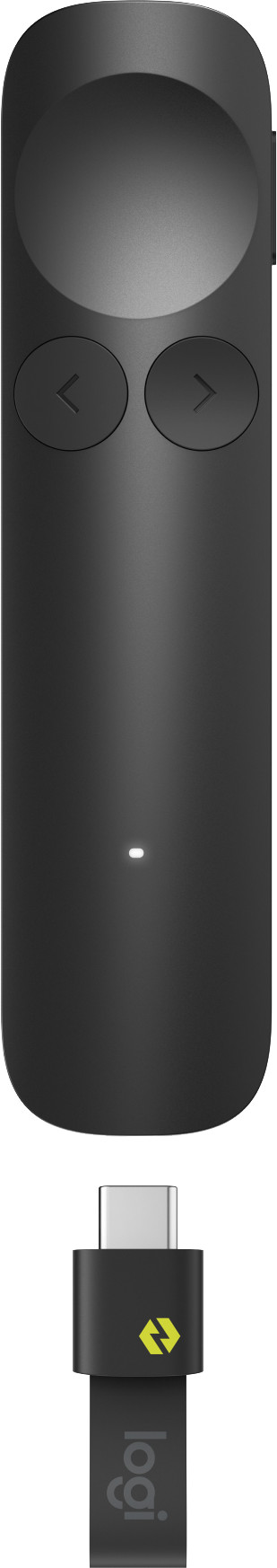 Logitech Spotlight 2 Draadloze Presenter Zwart voorkant
