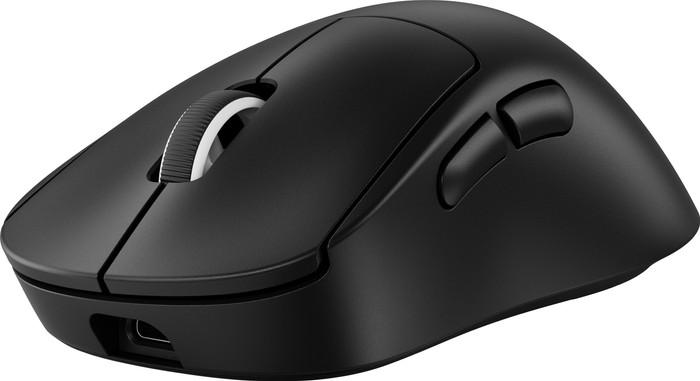 Logitech G PRO X Superlight 2 DEX Lightspeed Draadloze Gaming Muis Zwart rechterkant