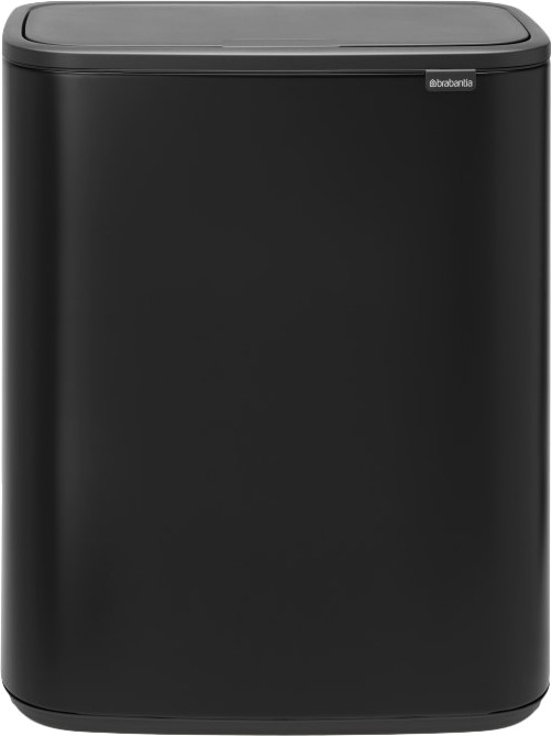 Brabantia Bo Touch Bin 60L Matte Black Main Image