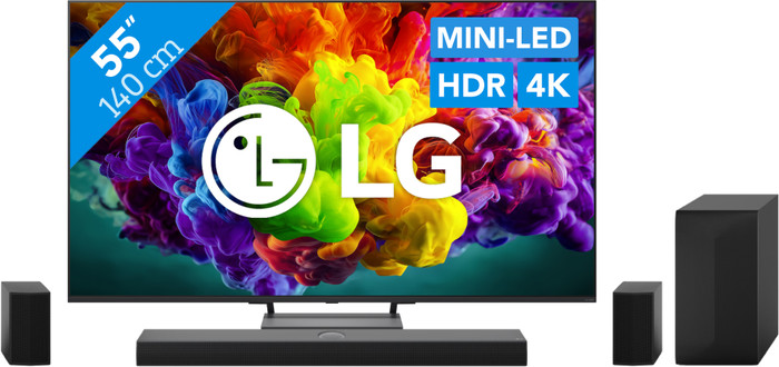 LG Mini-led 55" QNED85 (2026) + LG DS70TR Main Image
