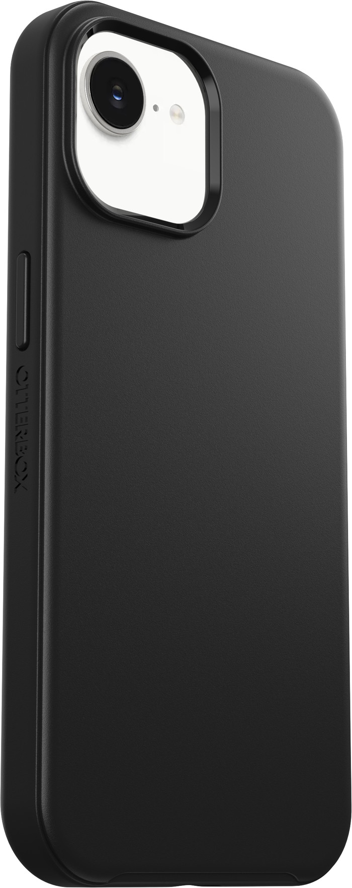 OtterBox Symmetry Apple iPhone 15 Back Cover Zwart Met MagSafe rechterkant