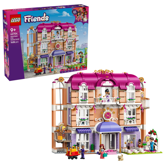 LEGO Friends Heartlake City Grand Hotel 42704 rechterkant