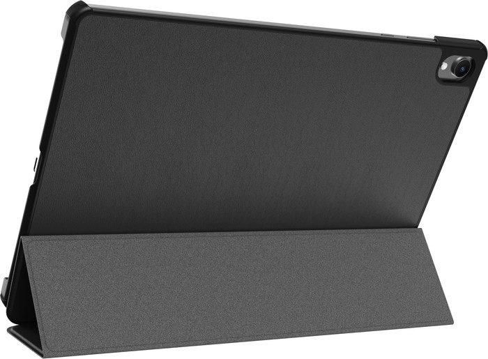 Just in Case Samsung Galaxy Tab S12 Plus Tri-Fold Book Case Zwart rechterkant