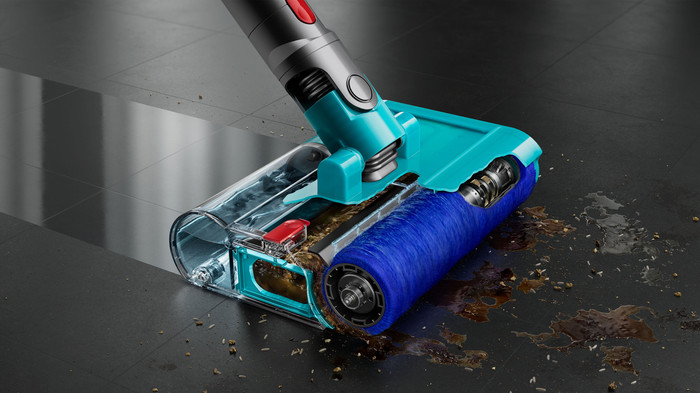 Dyson 02 Probiotic Hard Floor Cleaning Solution product in use
