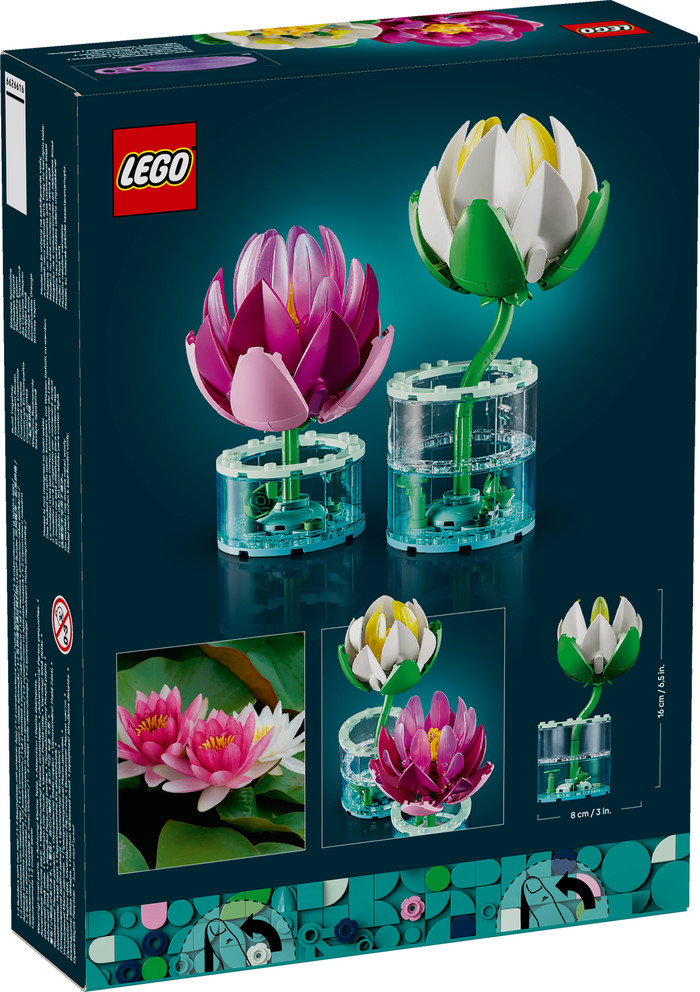 LEGO Botanicals Water Lilies 11511 packaging