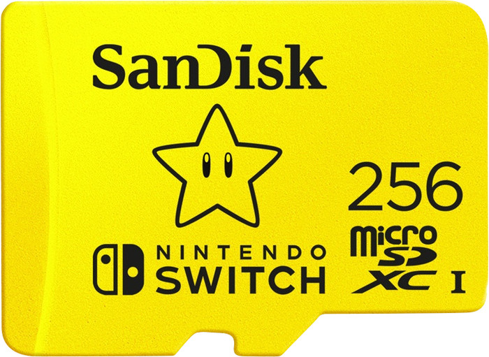 SanDisk MicroSDXC Extreme Gaming 256GB (Nintendo Licensed) Main Image