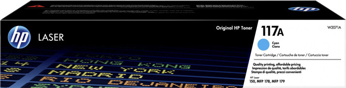 HP 117A Toner Cyaan Main Image