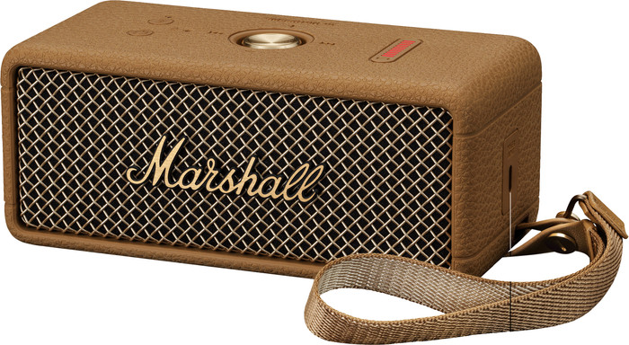 Marshall Emberton III speaker BT Vivid Brown right side