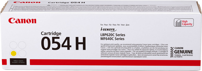 Canon 054 H Toner Geel (Hoge capaciteit) Main Image