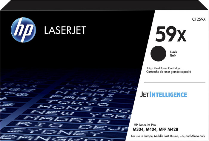 HP 59X Toner Zwart (Hoge Capaciteit) Main Image