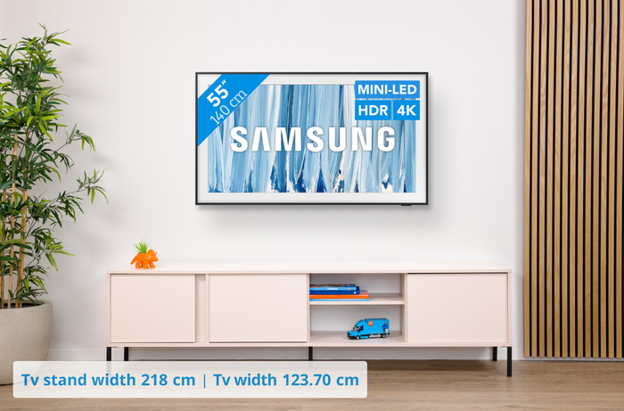 Samsung 55 inches The Frame Pro (2026) + Samsung HW-S800D Black (2024) visual Coolblue 1