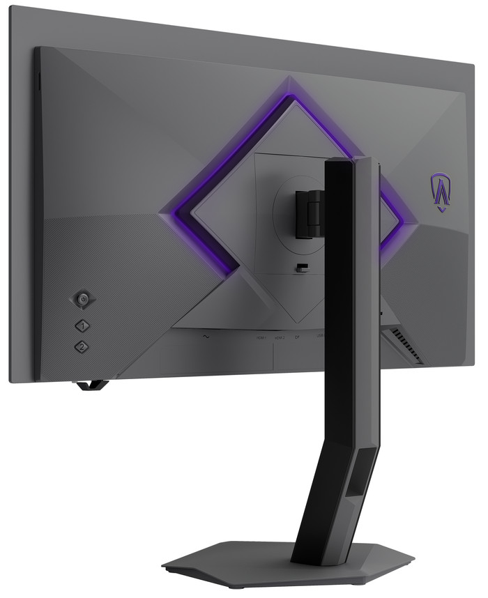 AOC AGON PRO AGP277QKDC WOLED achterkant