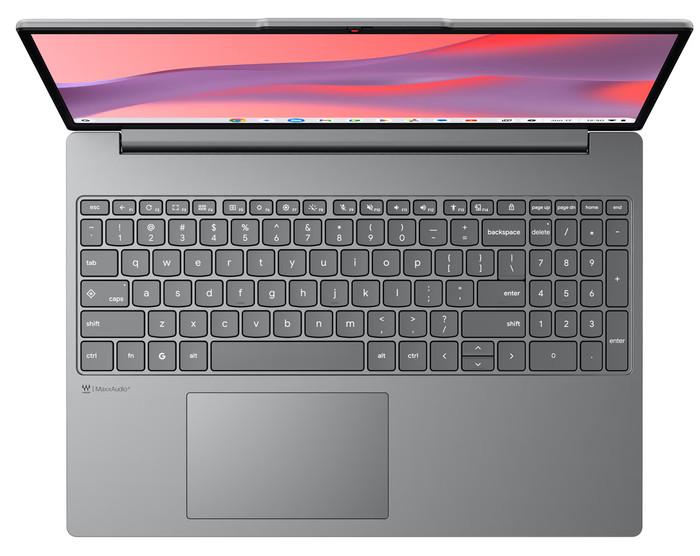 Lenovo Chromebook Plus 15ITN10 83T10035MH bovenkant
