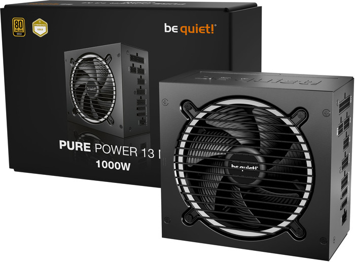 be quiet! PURE POWER 13 M 1000W verpakking