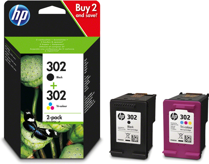HP 302 Cartridges Combo Pack null