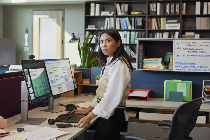 HP Series 7 Pro 724pn product in gebruik