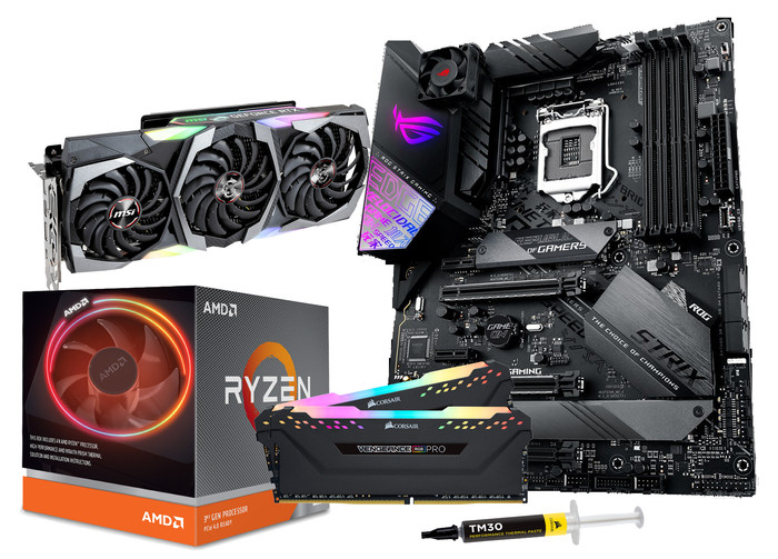 AMD Extreme Upgrade Kit + MSI GeForce RTX 2080 Ti Gaming X Trio Main Image