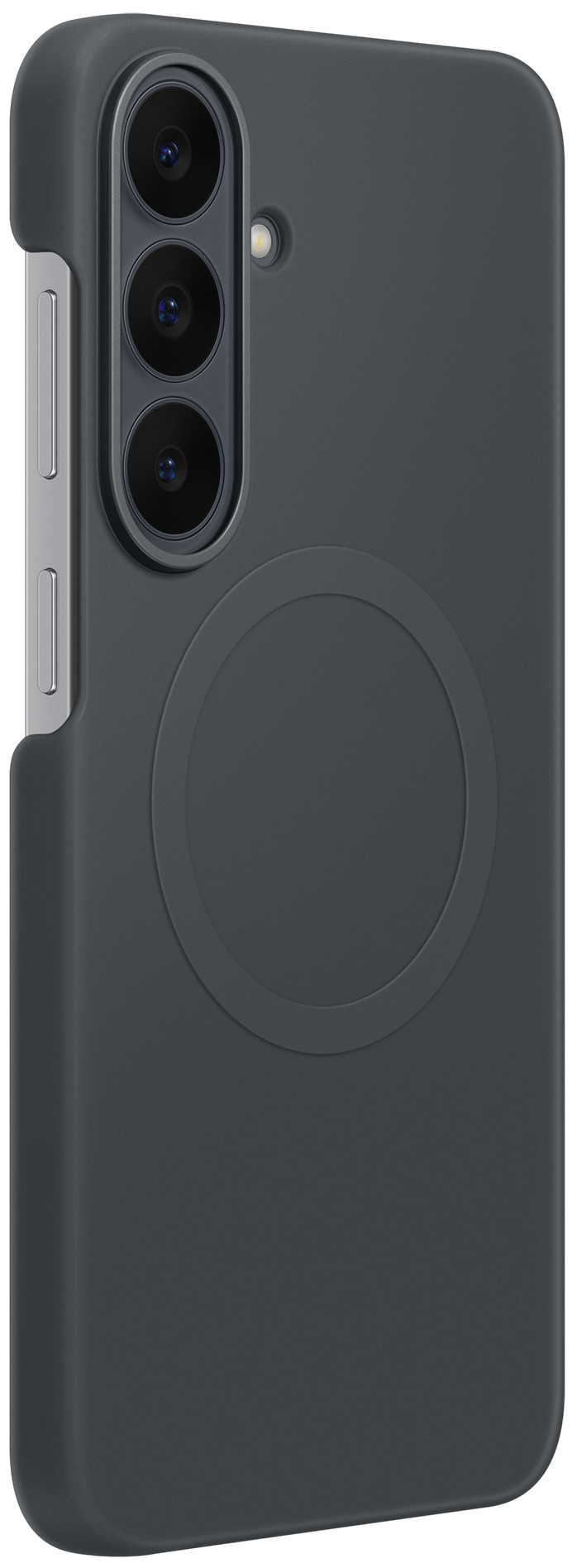 Samsung Galaxy S26 FE Silicone Back Cover with Magnet Black right side